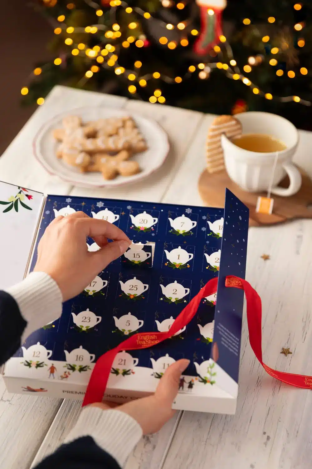 Julekalender Te Book Style (Blå) – øko - Image 5