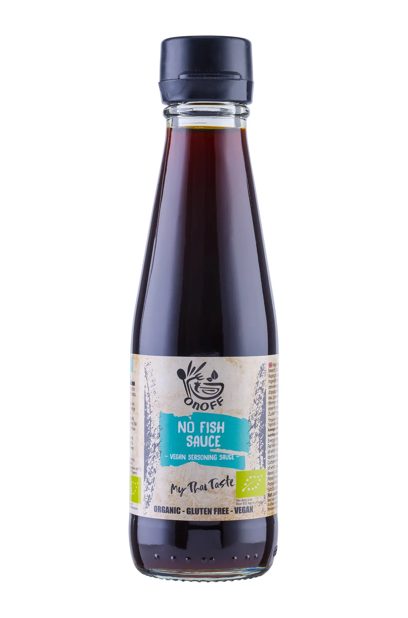 Thai No Fish Sauce (Vegansk) 200 ml - øko