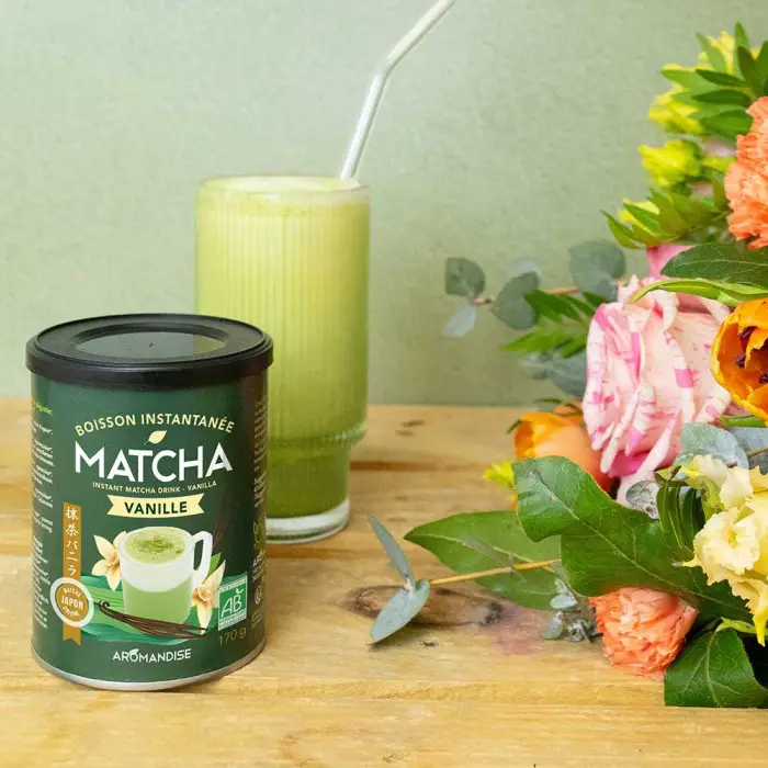 Matcha Instant latte Vanilje - øko - Image 2