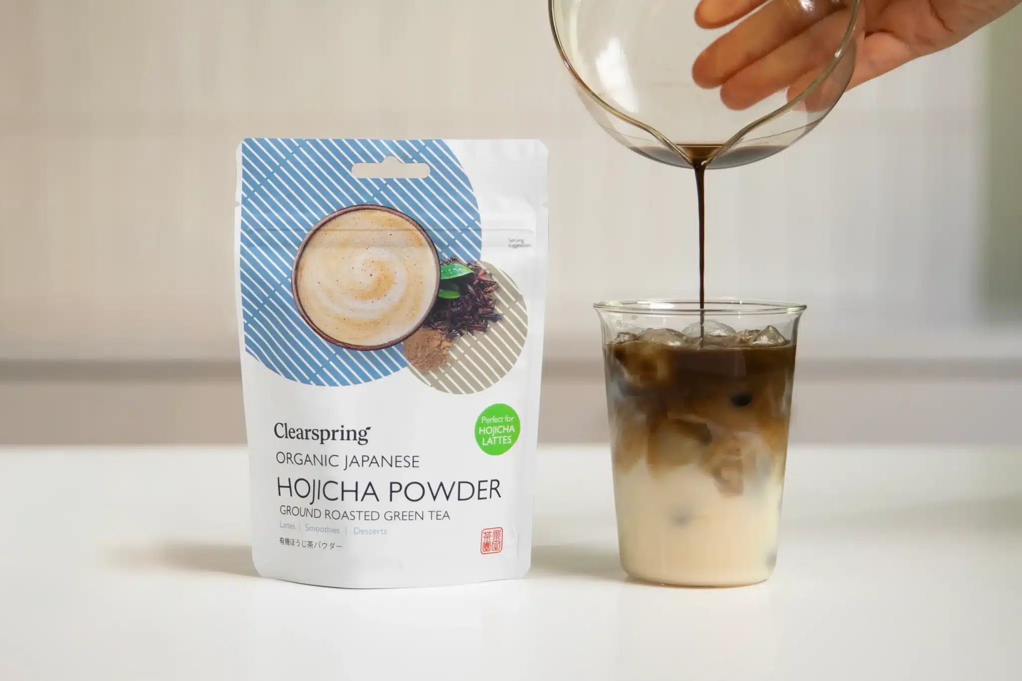 Hojicha pulver (ristet grøn te) - øko - Image 3