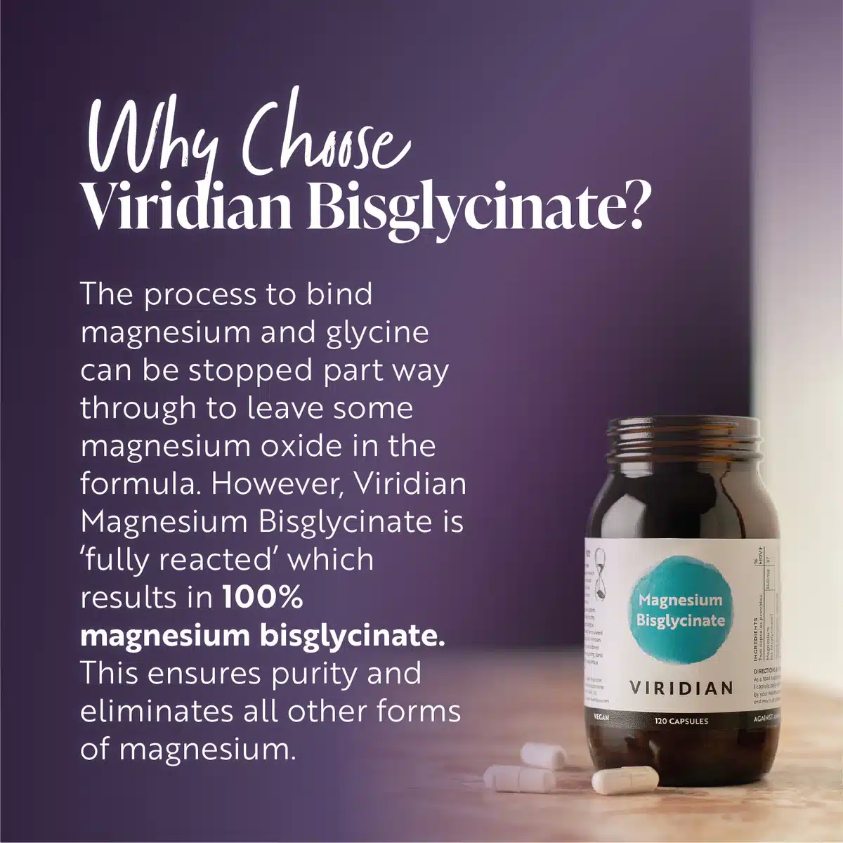 Magnesium Bisglycinate High Potency (60 kapsler) - Image 2