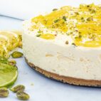 Nem vegansk lemon cheesecake