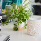 Enkel og elegant “Firefly” duftlampe til olier, harpiks og duftvoksskiver
