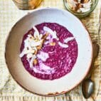 Haskapa overnight oats med kokos