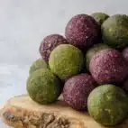 Haskapa og Matcha Raw kugler