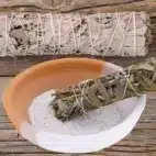 Rituel skål til Salvie og Palo Santo træ
