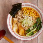 Instant Miso Ramen Bowl med tangchips