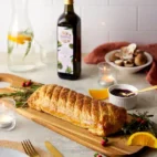 Enkel vegansk Mushroom Wellington julesteg