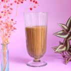 Grøn og lilla Haskapa power smoothie
