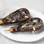 Miso-glaseret aubergine
