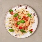 Cremet fyldig tomatsauce med silketofu